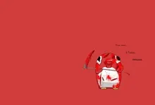 red scythe reaper penguins anime 1440x1000 wallpaper Art HD Wallpaper